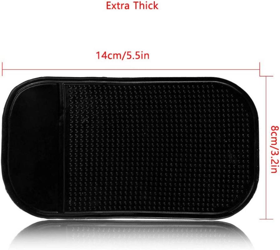 Car Dashboard Anti Slip Sticky Mat Non-Slip Holder Phone Sunglasses Perfume Auto Non-Slip Sticky Gel Pad for GPS Holder