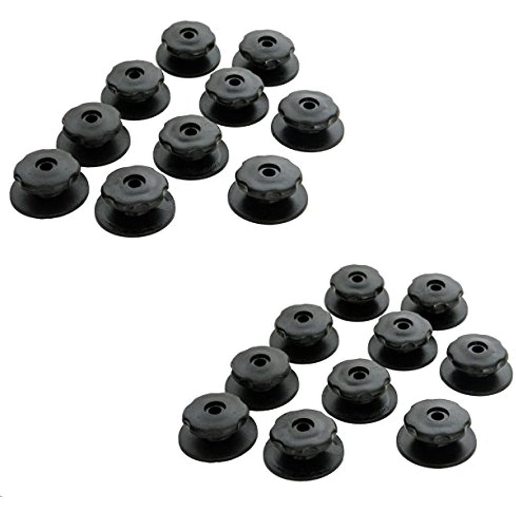 Круглые пластиковые крепежные пуговицы из 20 штук с винтами для крепления сеток и чехлов прицепа