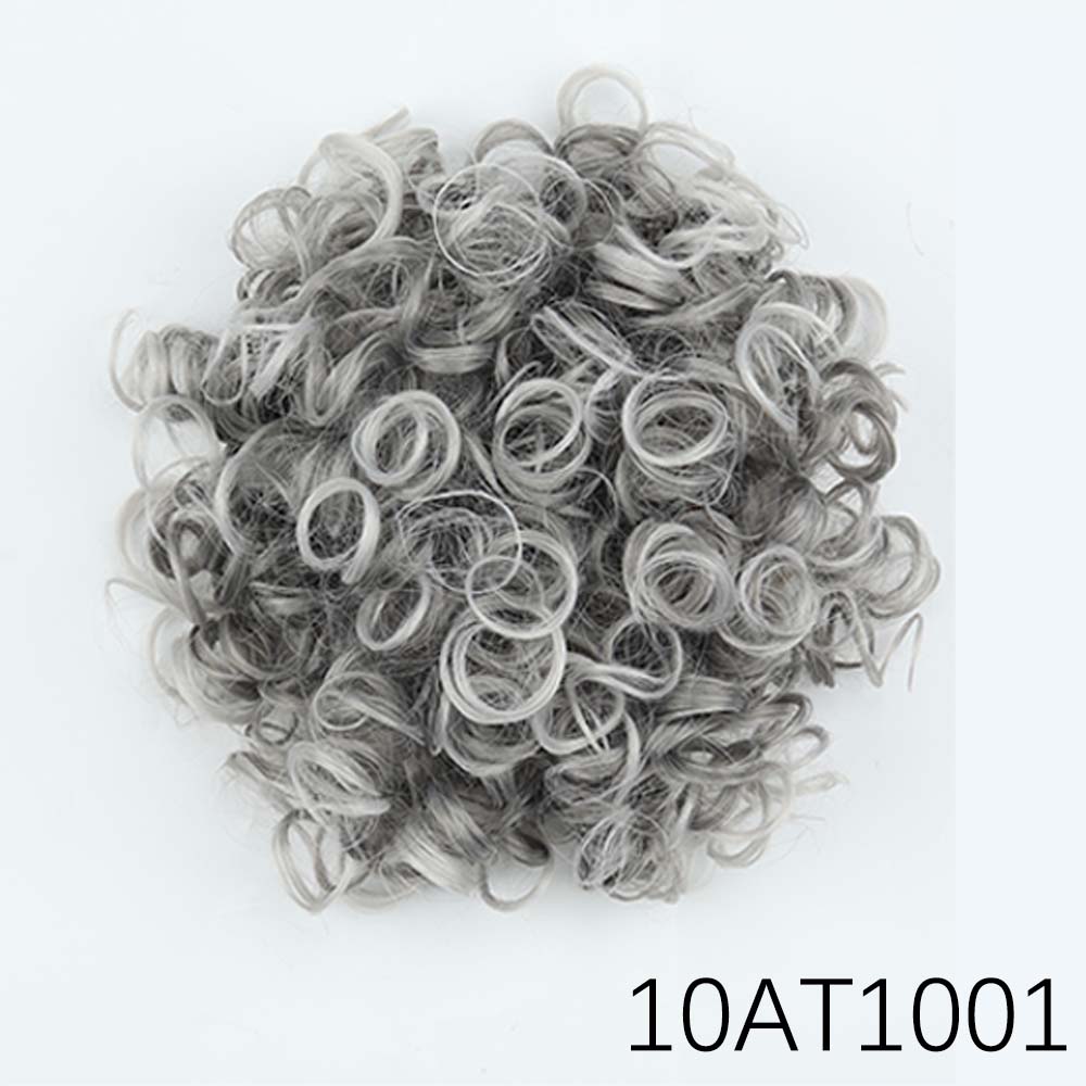 MISS WIG Синтетический беспорядочный пучок волос, 60 г, эластичный шнурок, свободные вьющиеся волосы, булочки, наращивание парика для женщин, косплей