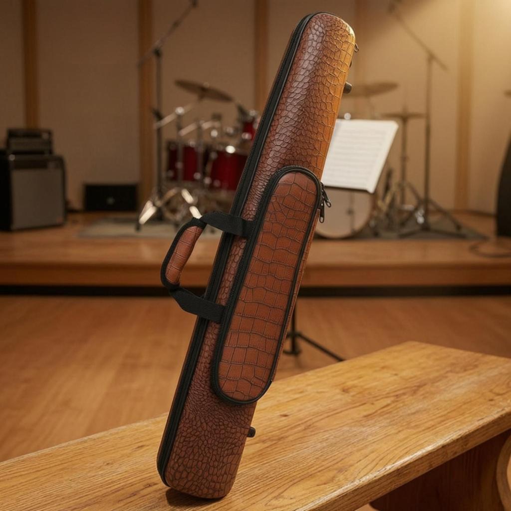 Clarinet Case Sheltering with Pocket Shock Absorbing for Rehearsal