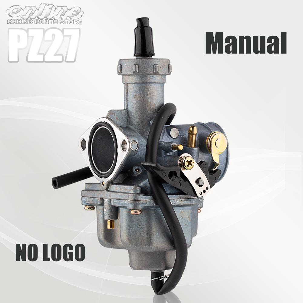 PZ27 Carburetor 27mm Carburador For CG125 CG150 CG200 TR250 175CC 200cc 250c  TXM155 ATC200X AKT150 ATV Quad Go Kart Dirt Bike