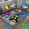 Playful Rich Man Game Monopoly Dollar Cartoon Carpet Rug for Bedroom and Living Room Non-slip Floor Mat Decorative Sofa Doormat