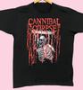 Футболка с изображением музыкальной группы Cannibal Corpse 100% Хлопок