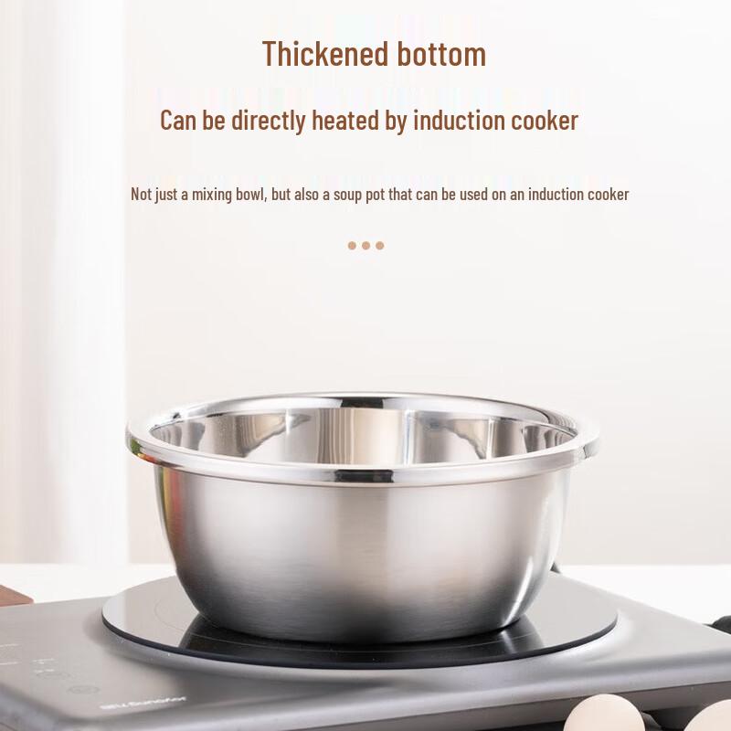 24cm Stainless Steel Colander & Basin Set