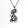 Викингский Дракон Нержавеющая Сталь Ожерелье Смелая Ретро Мода Ювелирные Изделия