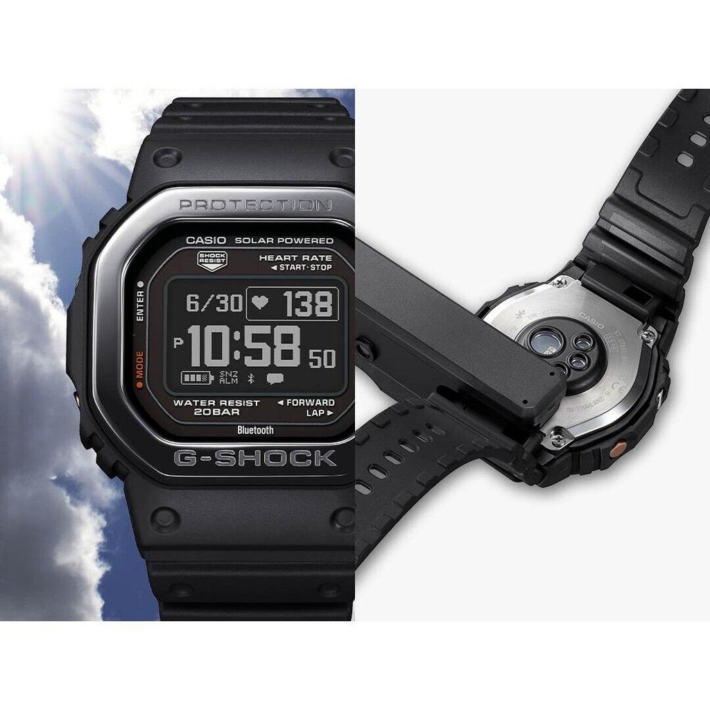 Casio G-SHOCK G-SQUAD DW-H5600-7JR Спортивные цифровые мужские часы с Bluetooth, ЯПОНИЯ