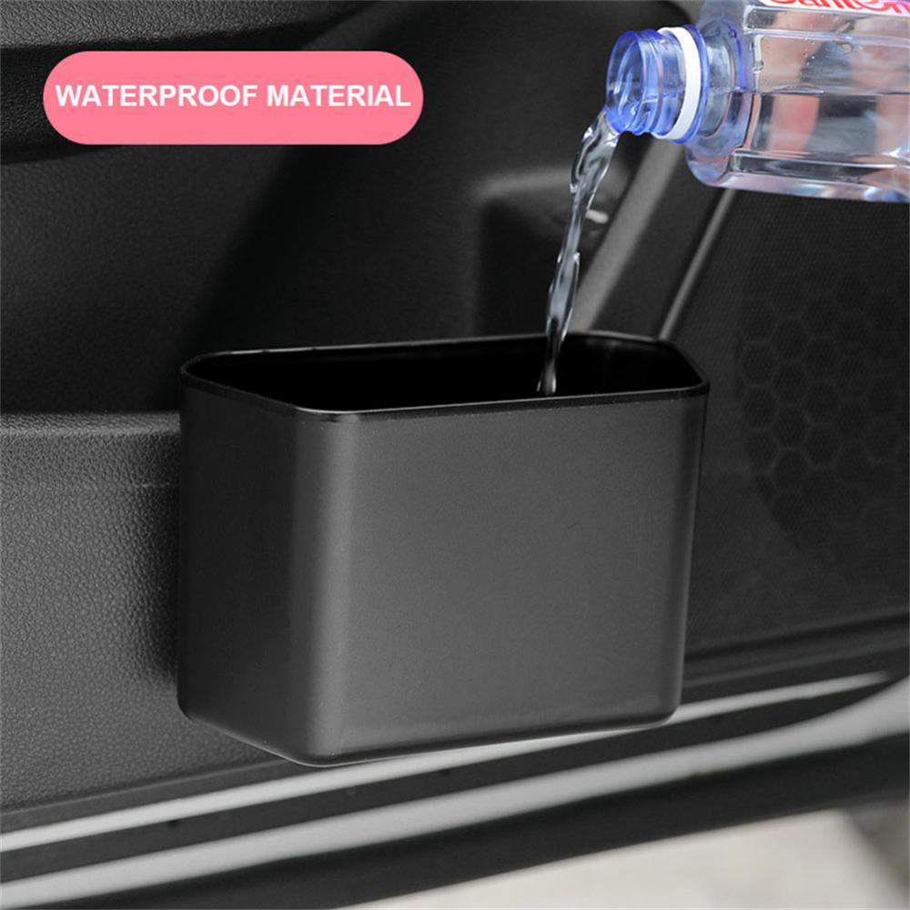 Мусорное ведро на спинку сиденья автомобиля, простое в использовании, многофункциональное, 16x14x9,5 см, чехол, выдвижной, автомобильные принадлежности, мусорное ведро для автомобиля, не загрязняет окружающую среду