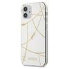Etui Do iPhone 12 Mini Guess Gold Chain Collection Białe
