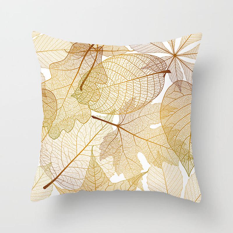 New Autumn Maple Leaf Pillowcase Home Sofa Cushion Pillowcase