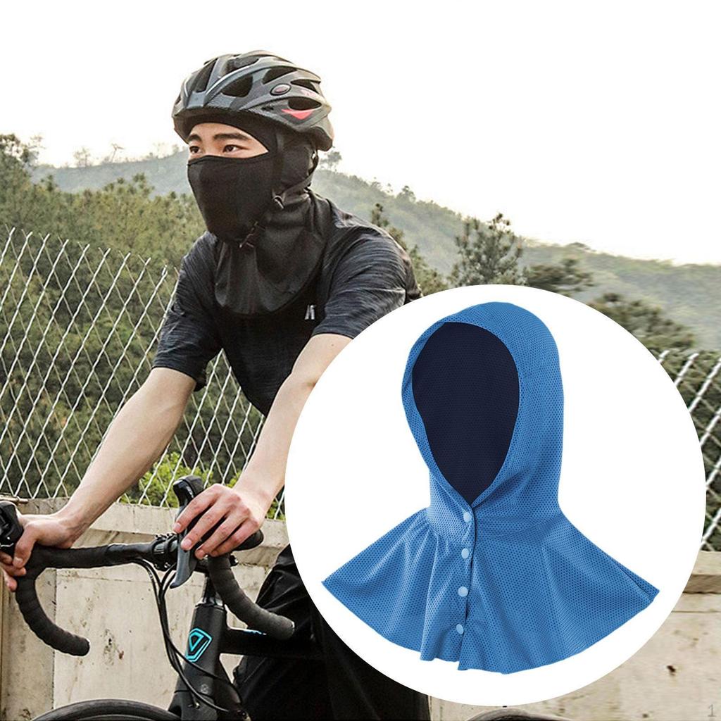 Охлаждающее полотенце с капюшоном, быстросохнущее, для шеи и лица, для погоды на открытом воздухе