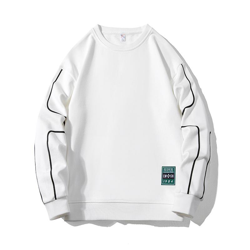 Мужской свитер с длинным рукавом, пуловер, мужской свободный свитер на весну и осень