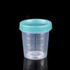 Transparent Measuring Cup 120ml Small Containers with Lids Dew Condiment Containers  Snack Ketchup