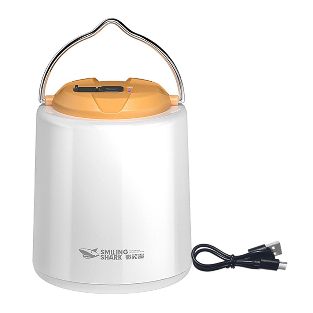 Светодиодный светильник для кемпинга, портативный фонарь для кемпинга, водонепроницаемая лампа для палатки, перезаряжаемый через USB, с 3 лампами