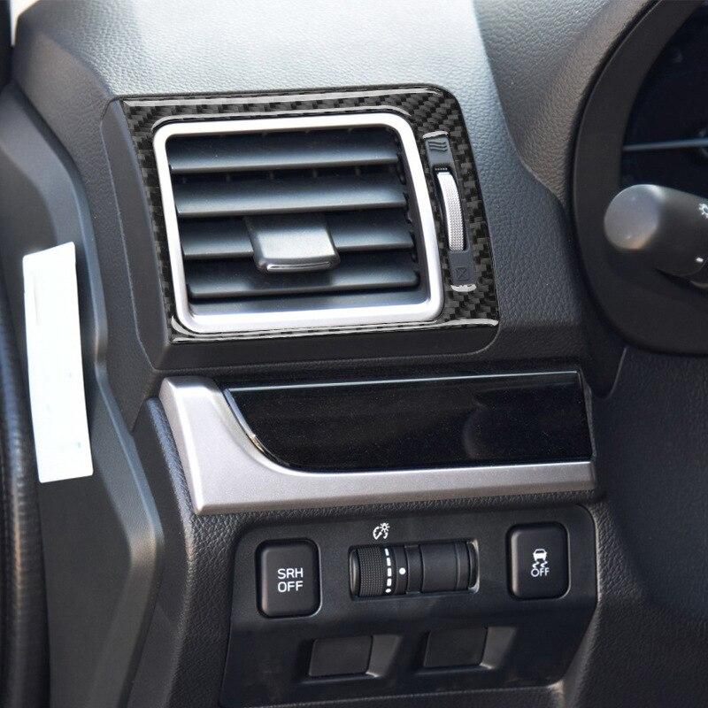 Для Subaru WRX/WRX STI Forester 13-18 2 шт./лот углеродное волокно для салона автомобиля, боковая крышка вентиляционного отверстия, рамка