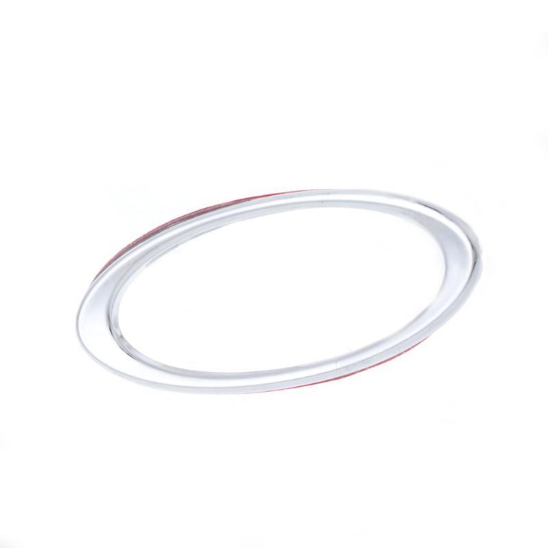 Новая 3D хромированная наклейка на руль для Ford Fiesta Ecosport Kuga Escape Focus Mondeo