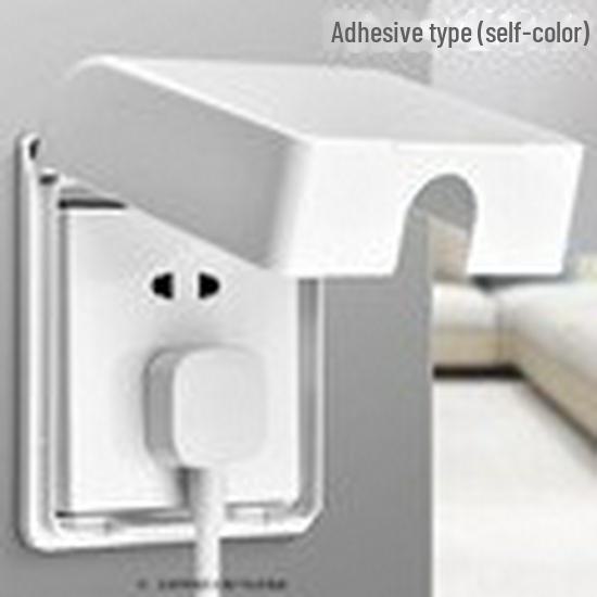 Прозрачная водонепроницаемая самоклеящаяся крышка розетки выключателя для ванной комнаты