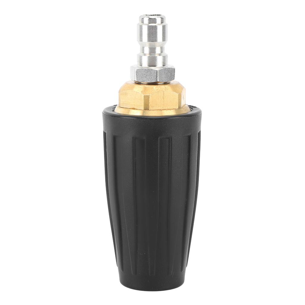 Турбо-насадка для мойки высокого давления 1/4 дюйма с быстрым соединением, керамический сердечник, медь, вращающаяся турбо-насадка 3000 фунтов на кв. дюйм