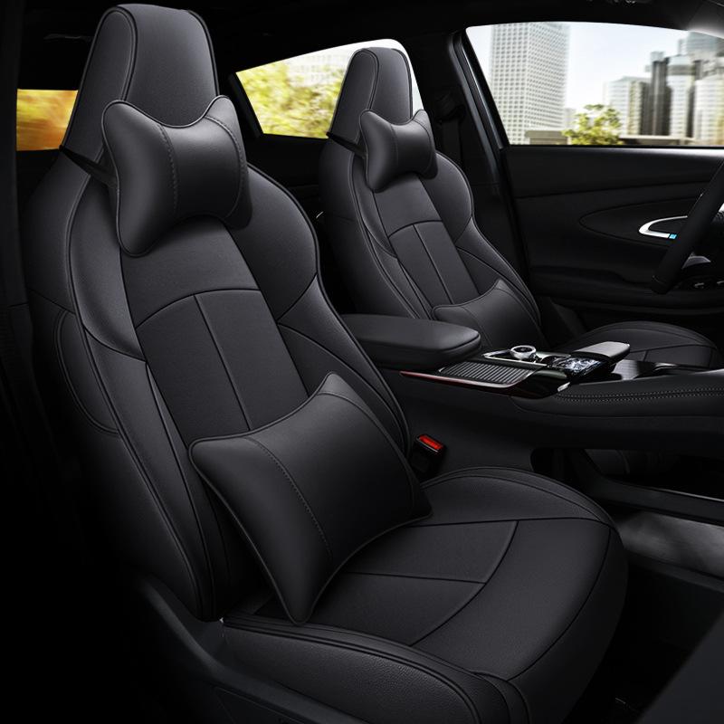 Oshan X5 Универсальная кожаная подушка на сиденье «Четыре сезона» - Полный охват для пяти сидений