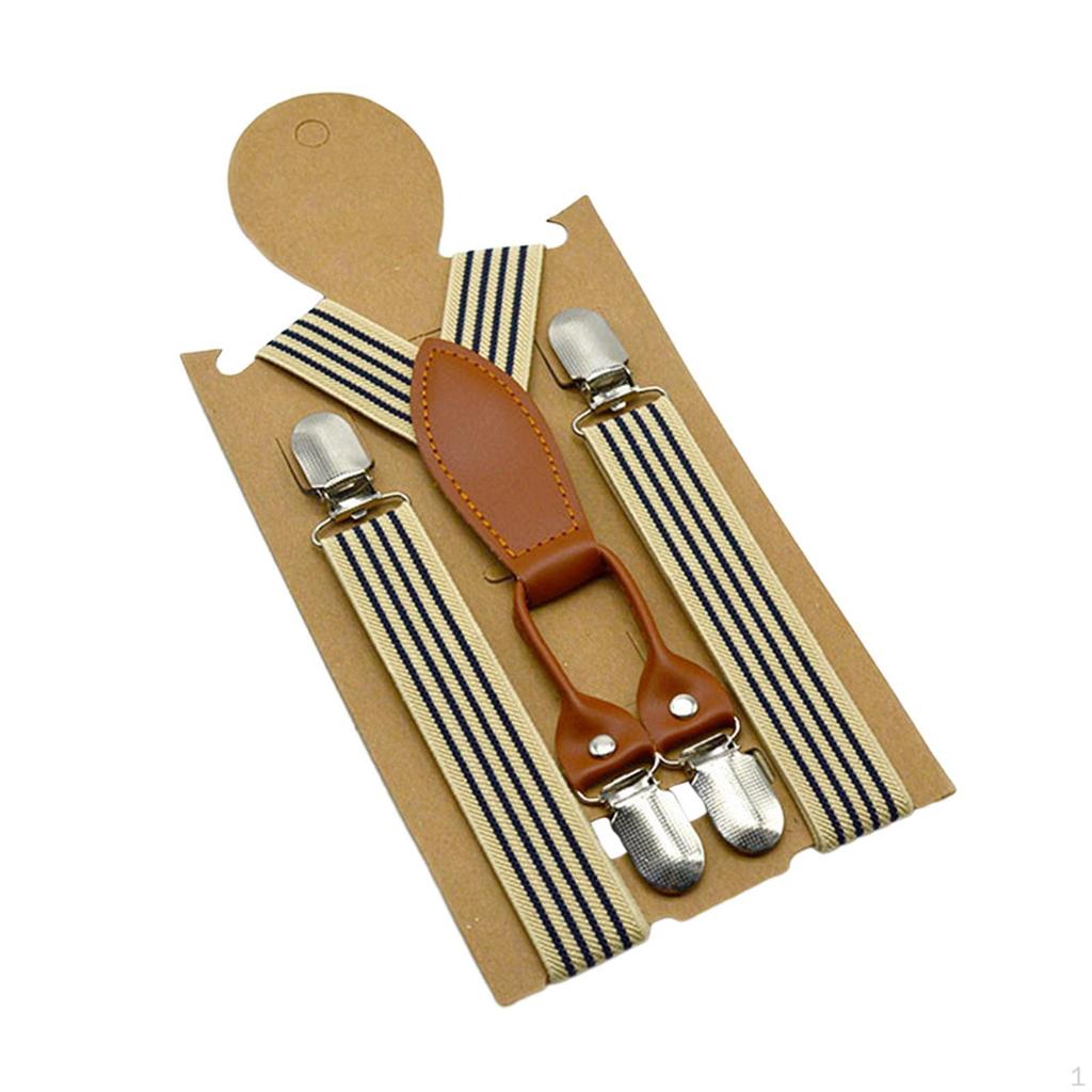 Детские подтяжки, регулируемые подтяжки Y-образной формы, 3 зажима, сверхпрочные эластичные ремни, подтяжки для смокинга, брюки