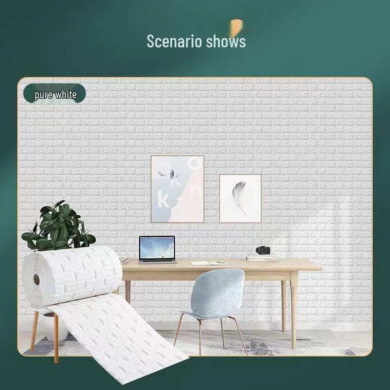 Самоклеящиеся водостойкие 3D-стикеры на стену из пенопласта - Влагостойкое декоративное покрытие
