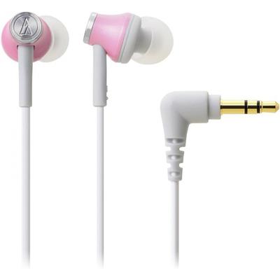 Audio Technica Audio Technica Canal Наушники светло-розовые Ath Ck330m Lpk Один предмет светло-розовый без пульта дистанционного управления