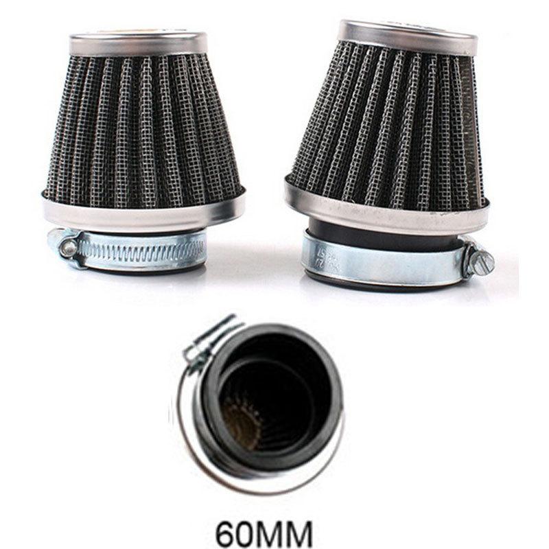 Воздушный фильтр для мотоцикла, фильтры с грибовидной головкой, универсальные 35 мм, 44 мм, 50 мм, 54 мм, 60 мм, воздухозаборник мотоцикла