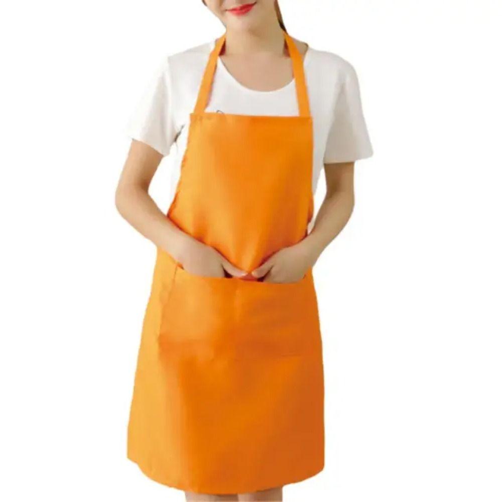 Sleeveless Chef Apron Waterproof Cooking Baking Apron Cute Kitchen Cleaning Apron Home Kitchen
