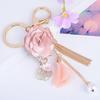 Long Tassel Keychain Key Chain Keyring Women Handbag Hanging Decor
