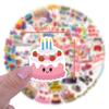 55 New Happy Birthday Graffiti Stickers Decorate Suitcase Laptop Mobile Phone Stickers