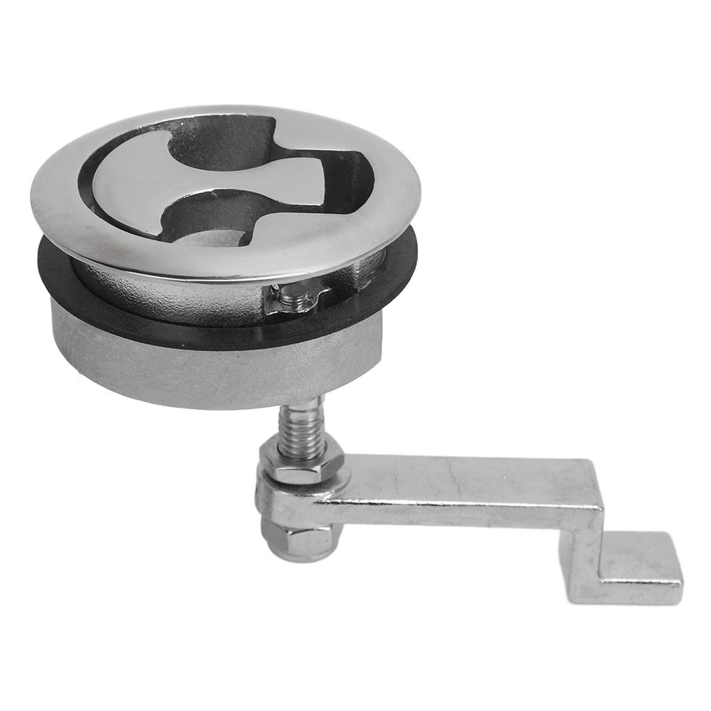 2in Boat Flush Pull Hatch Latch 316 Stainless Steel Marine Boat Hatch Lifting Latch Handle for 12 to 17mm Panel