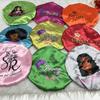 Factory Selling Reversible Silk Bonnets and Satin Hair Wraps Sleep Satin Hair Bonnets With Logo