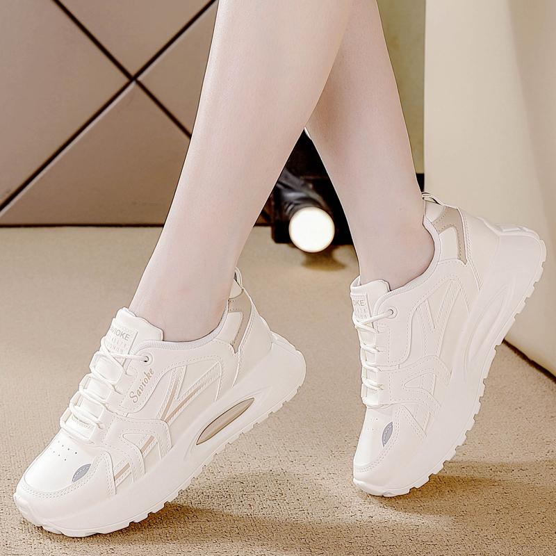 Осенняя новая модная спортивная женская обувь, сетчатые дышащие кроссовки, женские кроссовки с мягкой подошвой