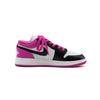 Jordan Air Jordan 1 Abrasion Resistant Abrasion Resistant Low top Vintage Basketball Shoes Women's Black White Pink FV8486-600(team1104)