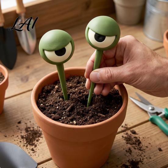 Personalized Plant Landscape Tools 1 Pair Eyes 3D Big Planter Insert Printed Eye Decorations Flower Cute Decor Pot Stakes