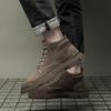2024 Новые дизайнерские зимние туфли мужские высокие ботинки мужские кожаные туфли модные мотоциклетные туфли мужские ботинки челси по щиколотку мужская обувь