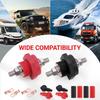 300A 48V DC Post Connectors Brass Replacement Terminal Kit 3/8in Stud Battery Power Junction for Car Camping RV Truck Boat