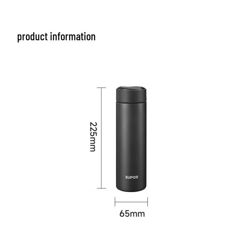 Supor Li Series 316L Stainless Steel Tea Infuser Thermos