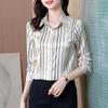 Women's Spring Temperament Long-sleeved Shirt Fall Lapel Personalized Professional Shirt