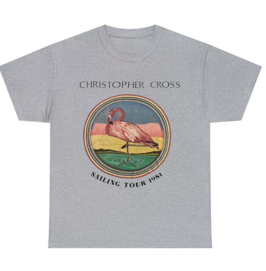 CHRISTOPHER CROSS 1981 Тур винтажная Футболка Размер S M L 2345XL