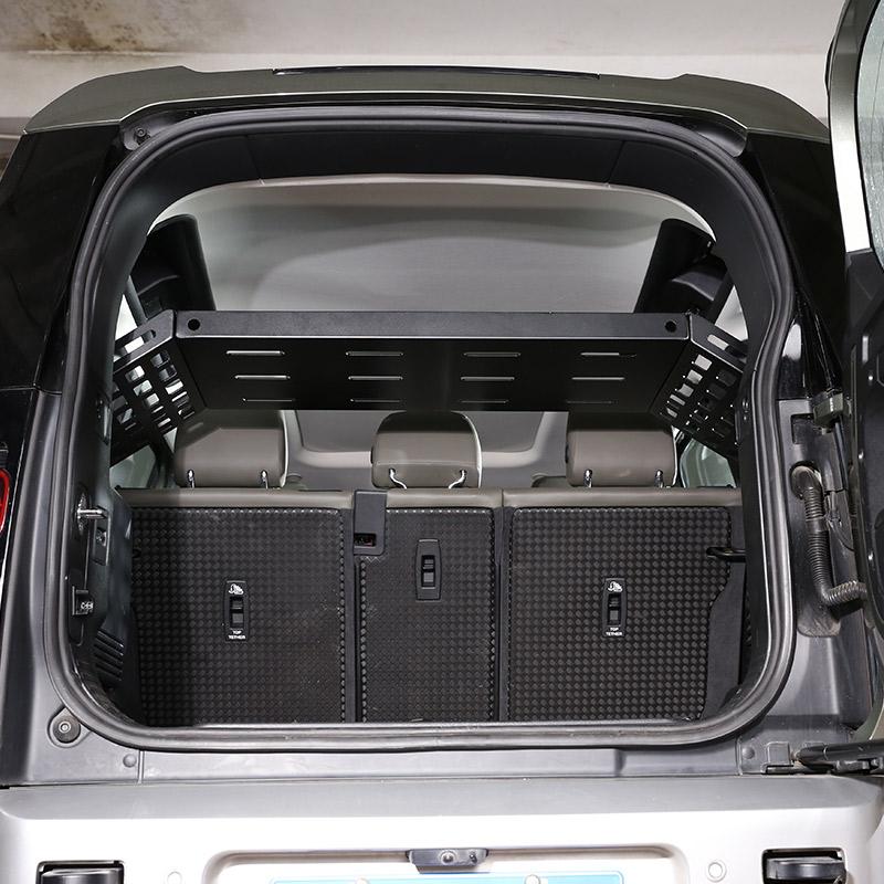 Для Land Rover Defender 110 2020-23 Алюминиевый сплав Багажник Автомобиля Грузовой Багаж Многофункциональная Полка Лоток для Хранения Стеллаж Аксессуары
