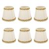 6PCS Fabric Lampshade 5.12 inch Height Chandelier Lamp Shades Modern Wall Lamp Shade  Table Lamp