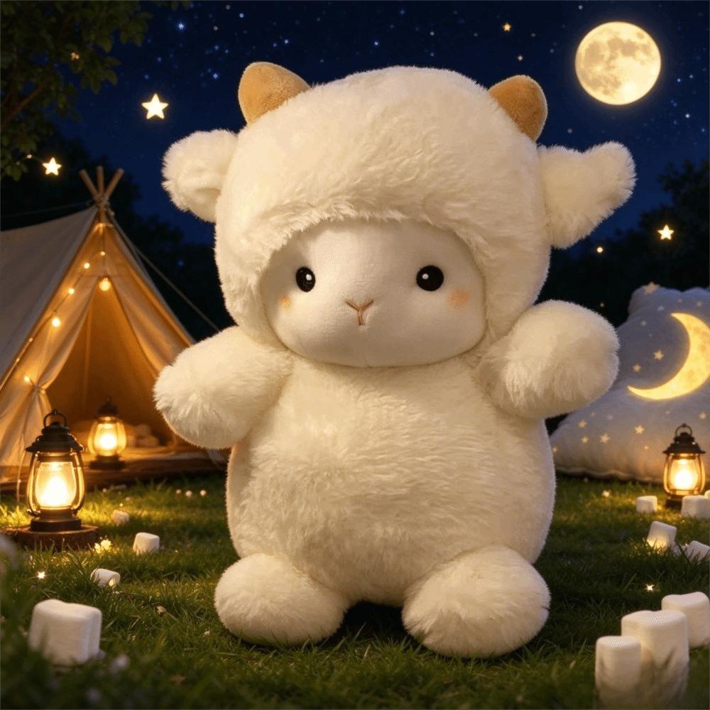 Super Cute Sheep Plush Toy Stuffed Sheep Plush Dolls Stuffed Animal Doll Kids Gifts