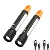 3500mAh Zoomable LED Flashlights High Lumens USB Rechargeable Portable Tactical Laser Torch 9Lighting Modes Emergency Work Light