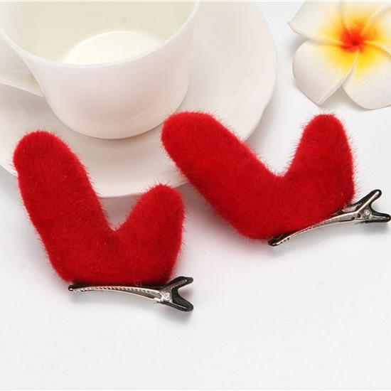 Mori Style Christmas Antler Hair Clip – Sweet and Cute for Adults and Kids