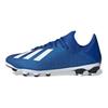 adidas X 19.3 Круглый носок Шнуровка Композитный материал MG Мужские Футбольные Бутсы Синий Белый EG1493