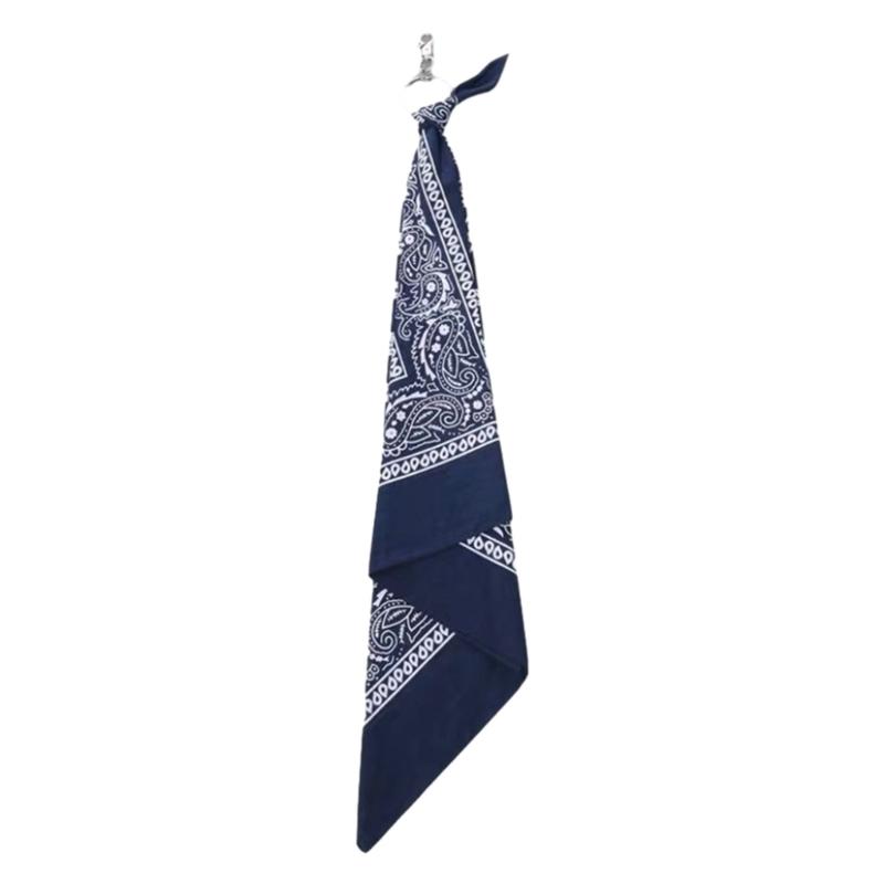 Trousers Chains Hip Hop Waist Chain with Cashew Print Square Scarf Pants Chain