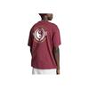 Puma X Staple Graphic Tee Letter Print Crew Neck Short Sleeve T-Shirt Men Tops Burgundy 622201-22
