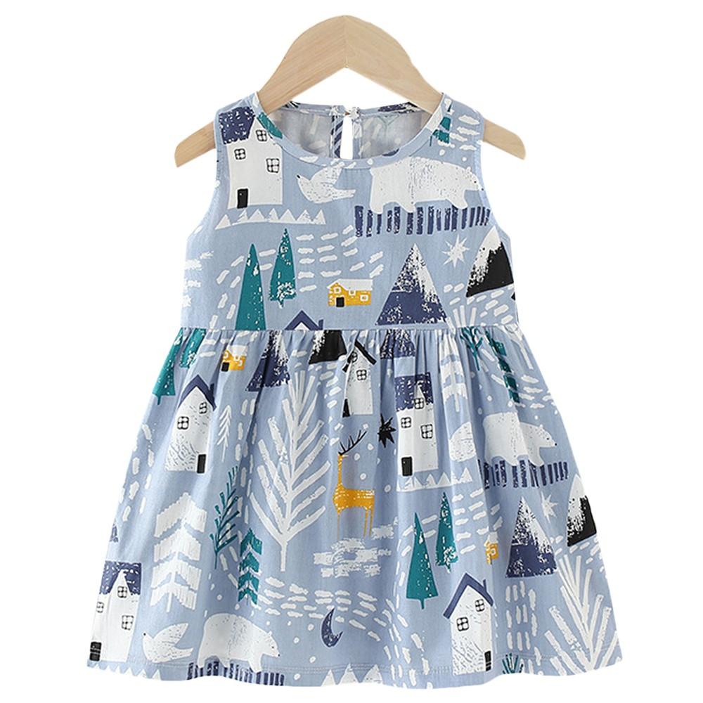 Летний сарафан для девочек. Расцветка в ассортименте