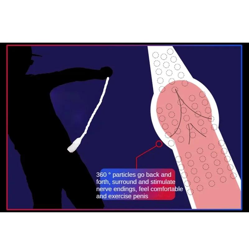 Тренажер для пениса Карманный Долговечный Массажер для вагины Мужской мастурбатор Стимуляция головки пениса Секс-игрушки для мужчин