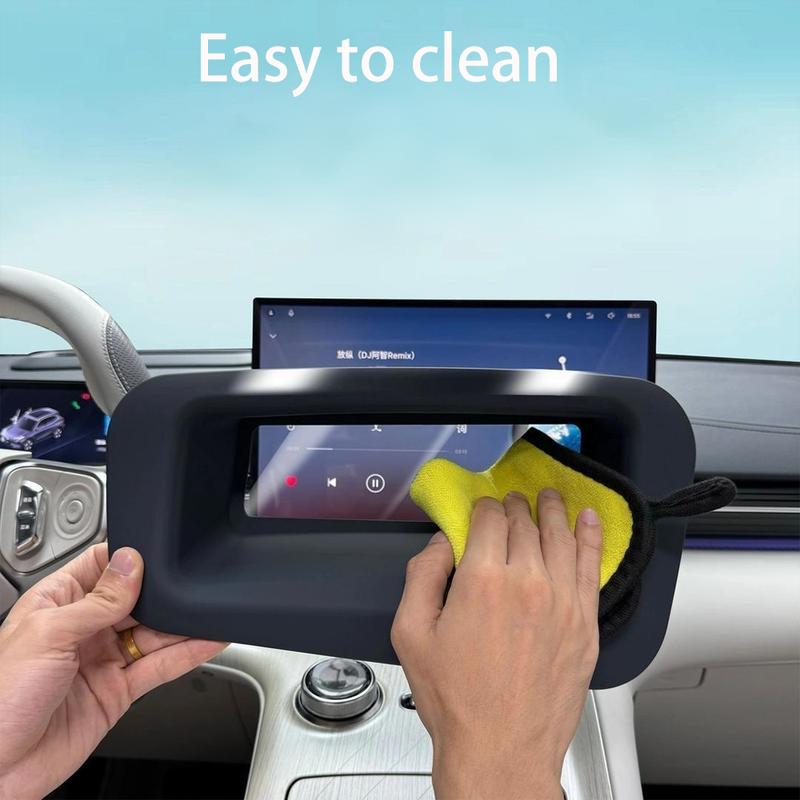For BYD Song L DM-i 2024~2026 2025 LHD Car Head-up Display Protective Instrument Panel HUD Dust Cover Interior Accessories